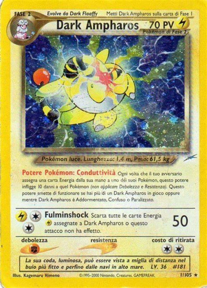 Dark Ampharos (Neo Destiny 1)
