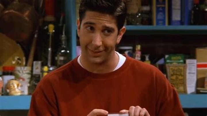 David Schwimmer as Ross Geller in Friends Senior AI art