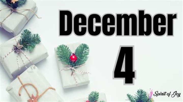 december 4 birthday