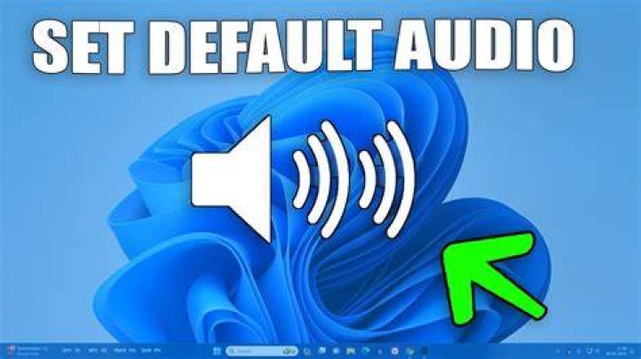default speakers w 11