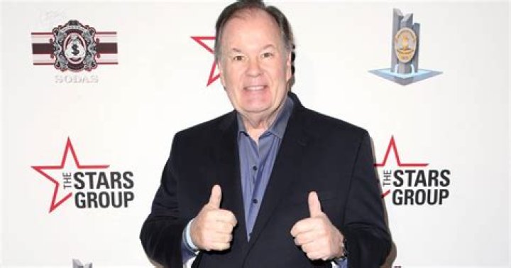 Dennis Haskins with his thumbs up