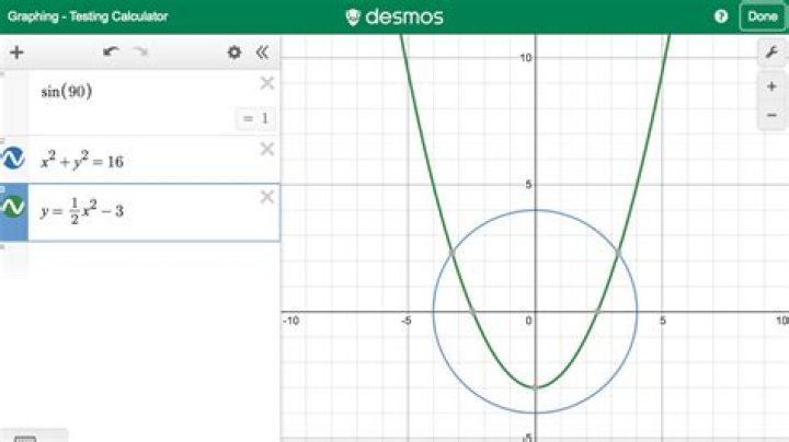 Desmos Graphing Calculator screenshot 2019 Desmos Graphing Calculator is one of the best graphing calculator apps for android