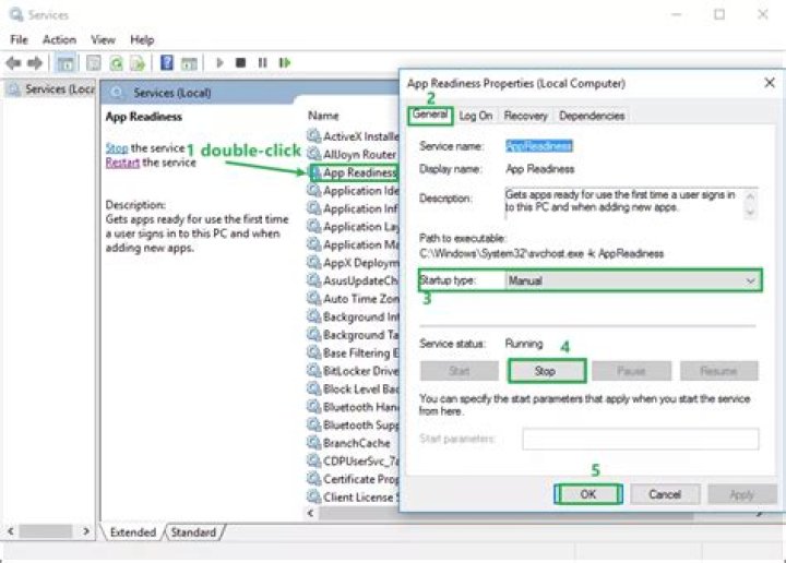 disable app readiness