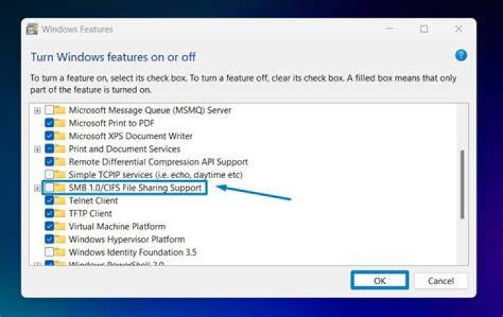 Disabling Optional Features to address Windows 11 WSL errors
