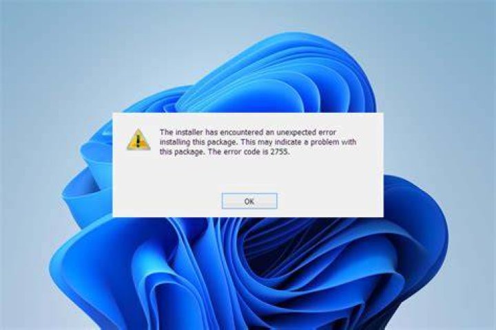 dism-command the installer has encountered an unexpected error installing this package 2203