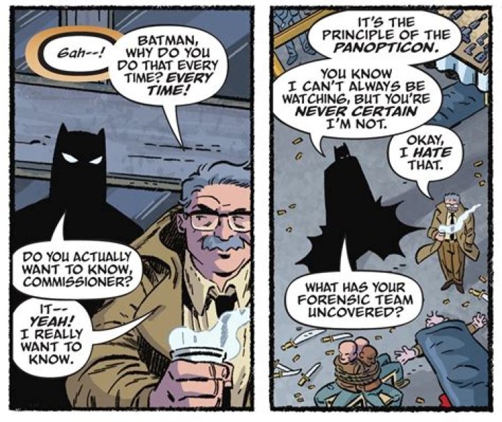 Does Gordon Know Who Batman Is