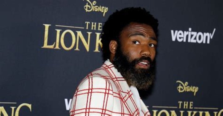 Donald Glover with a big beard