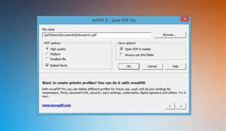 dopdf windows
