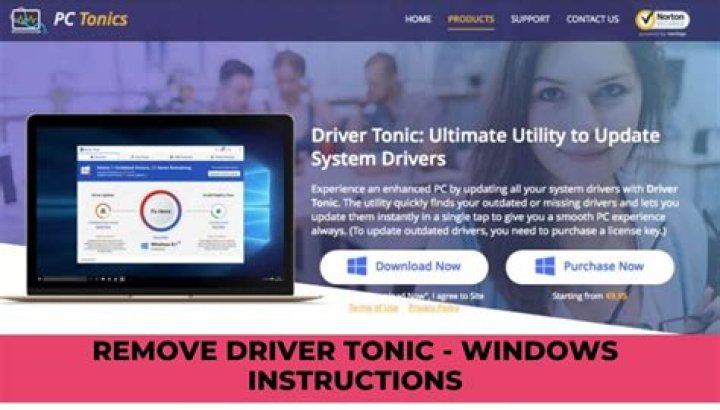 The Driver Tonic window Driver Tonic window what is driver tonic