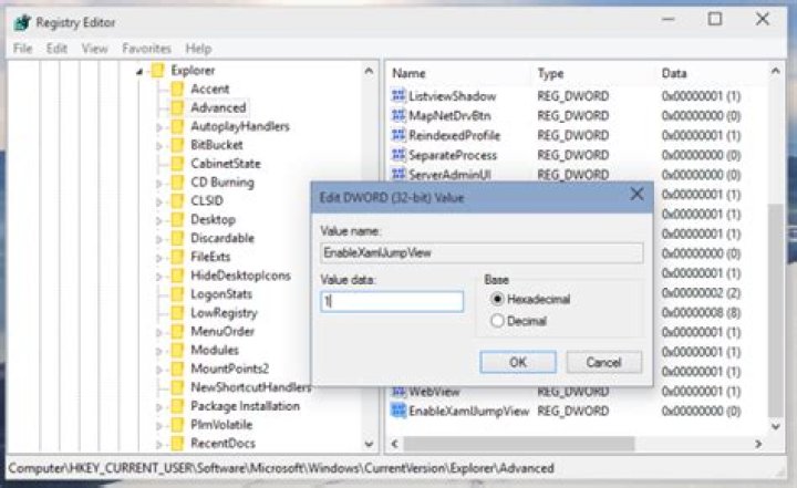 Enable Jump Lists in the Start Menu