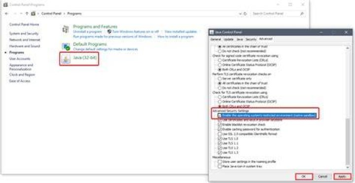The Enable the operating system's restricted environment option Enable the operating system's restricted environment option An Existing Connection was Forcibly Closed by the Remote Host
