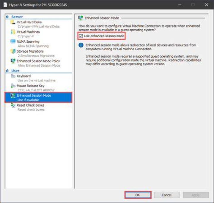 Enabling Hyper-V