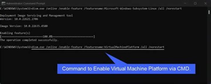 Enabling WSL