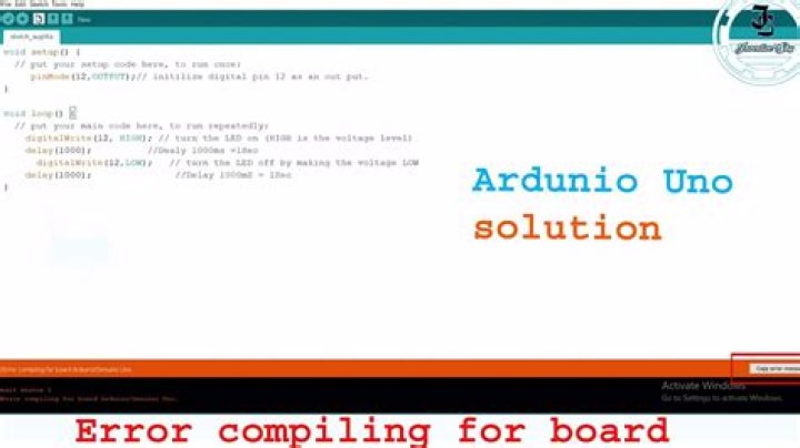 Error compiling for board Arduino/Genuino Uno