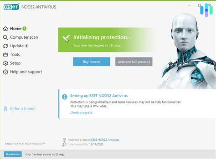 ESET antivirus platform
