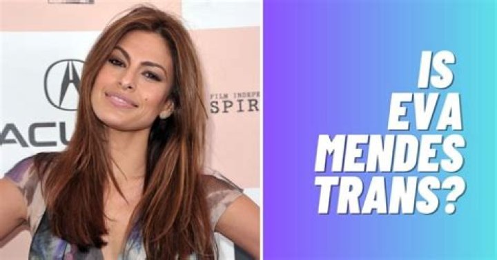Eva Mendes is a popular actress known for her early 2000s roles