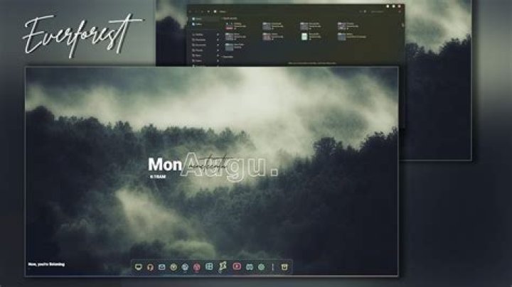 everforest best windows theme everforest windows 11 theme