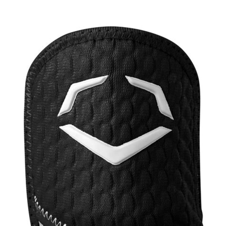 EvoShield PRO-SRZ 2.0 Batter's Extended Leg Guard - Victory blue colored on a white background.