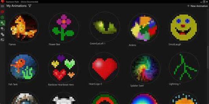 Expressive Pixels app