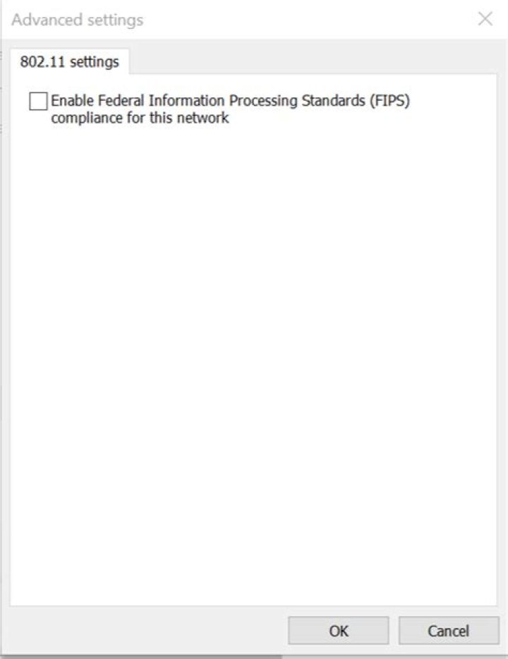 FIPS compliance disable FIPS compliance disable Windows can't find certificate