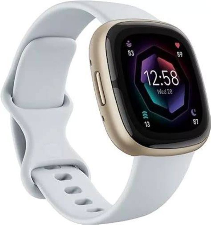 fitbit sense white gold fitbit sense white gold