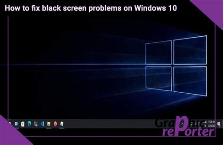 Fix black screen problems