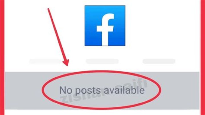 Fix Facebook No Posts Available Show In Profile Problem Solve YouTube
