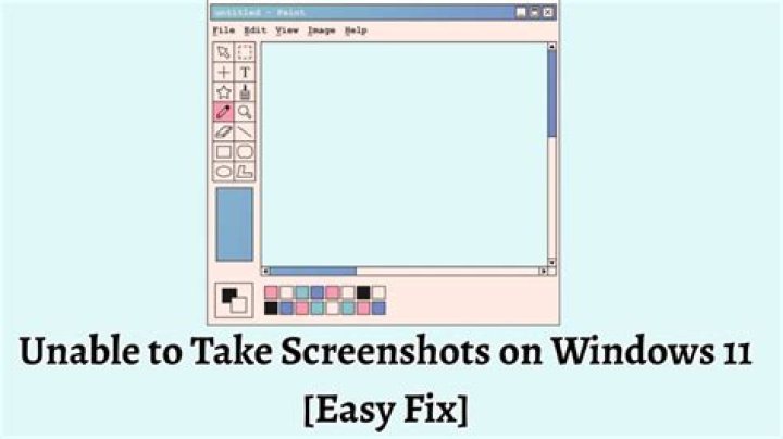 Fix: Unable to take screenshots in Windows 10 print screen not working windows 10