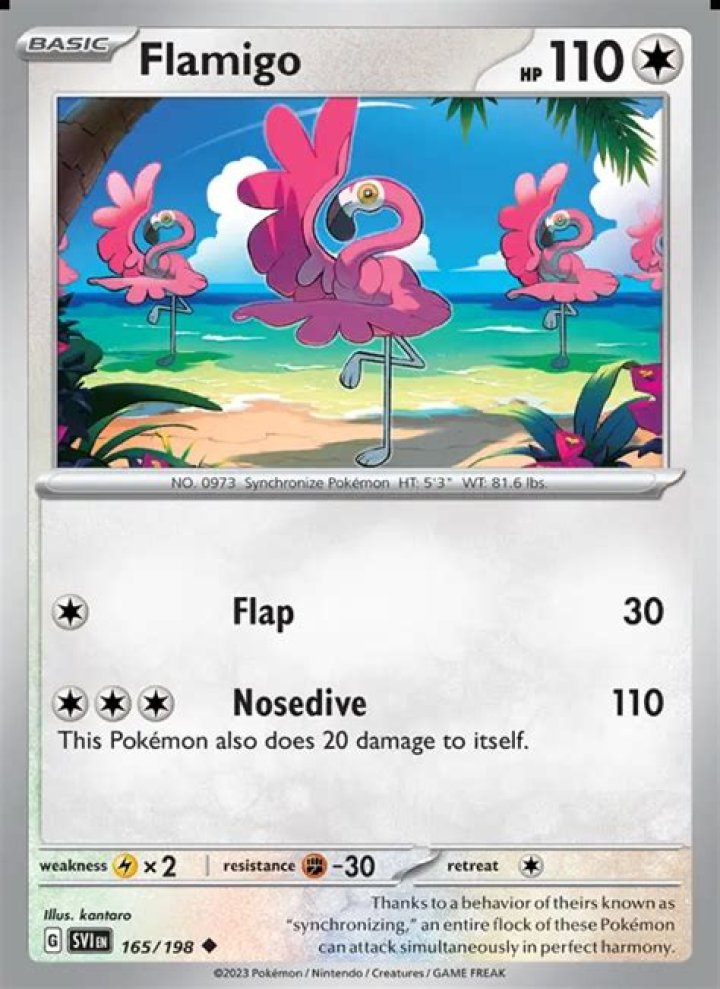 Flamigo (Scarlet & Violet 165)