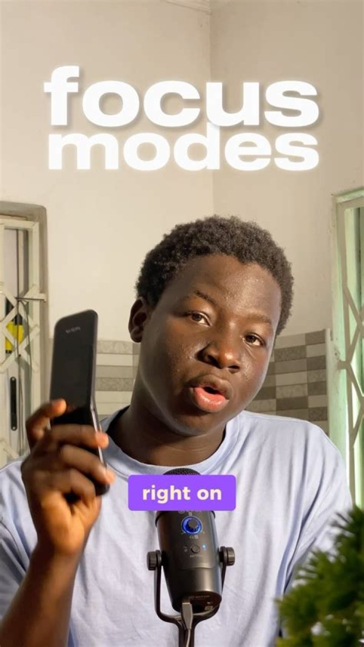 Focus Mode features Focus Mode features
