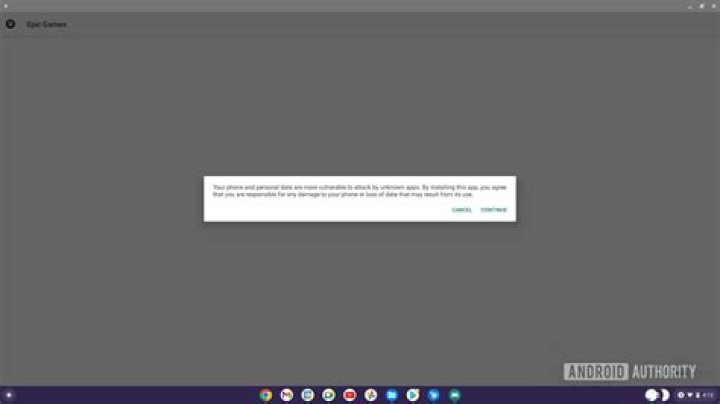 Fortnite Chromebook apk warning Fortnite Chromebook apk warning