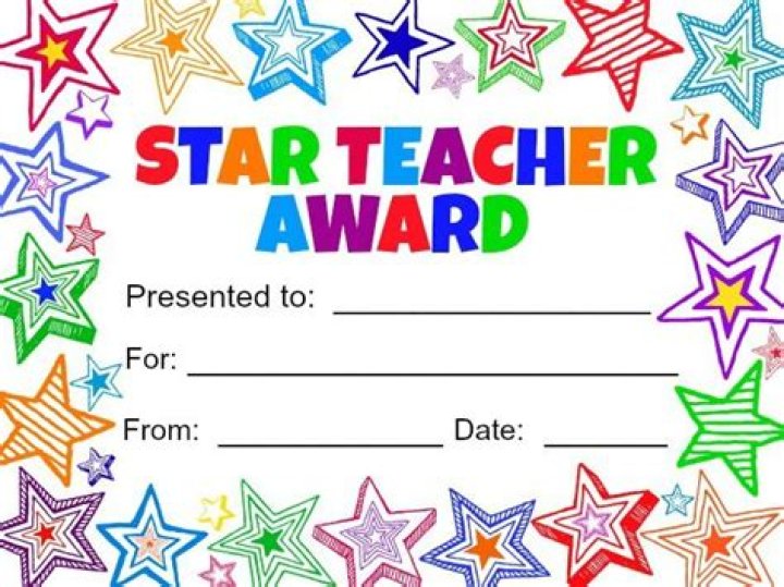 Free Teacher Awards