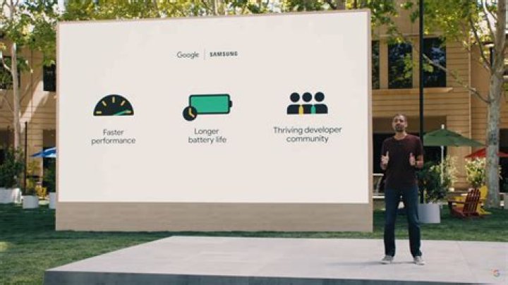 Google IO 2021 Sameer Samat talks Samsung partnership 02 Google IO 2021 Sameer Samat talks Samsung partnership 02