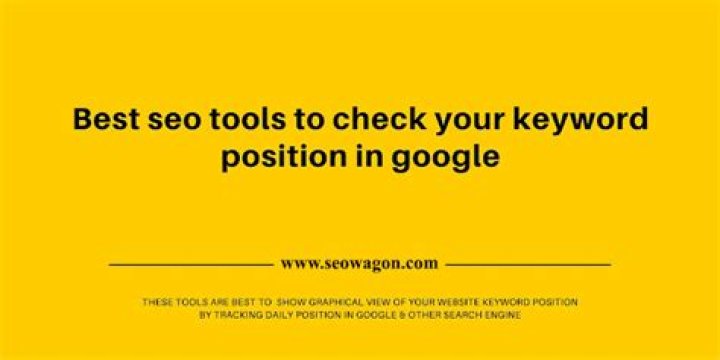 google keyword position checker Check Google Ranking With New Google Position Checker Tool and