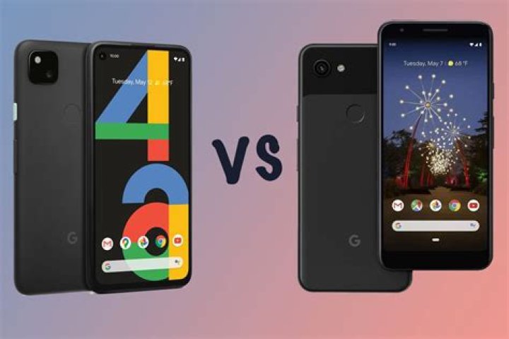Google Pixel 4a vs Google Pixel 3a backs 2 Google Pixel 4a vs Google Pixel 3a backs 2