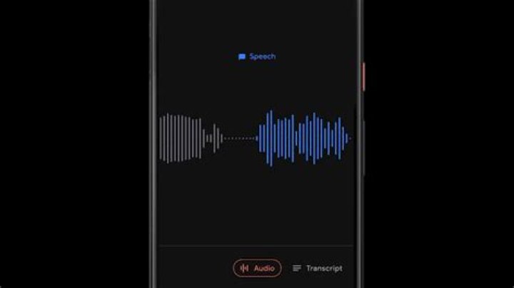 Google Recorder App waveform colors Google Recorder App waveform colors