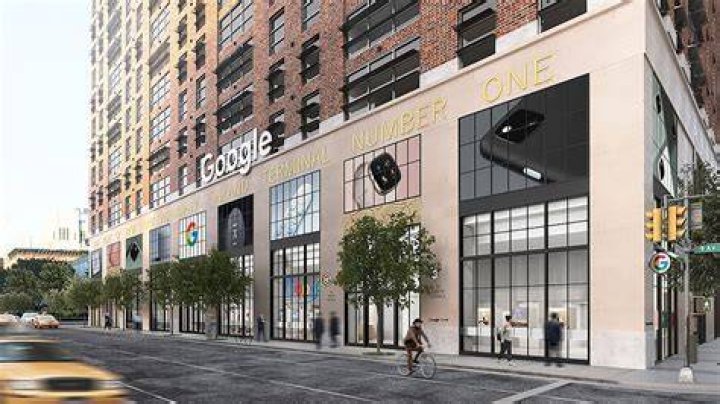 Google Store NYC Mock up
