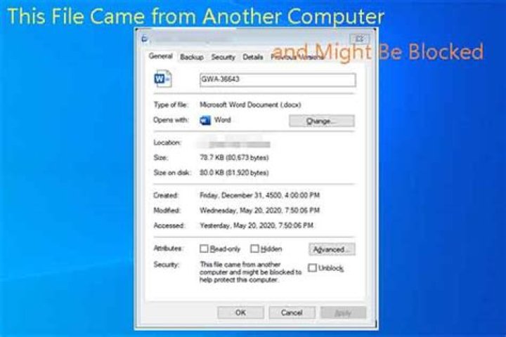 gpedit registry gpedit this file came from another computer and might be blocked to help protect this computer windows 10