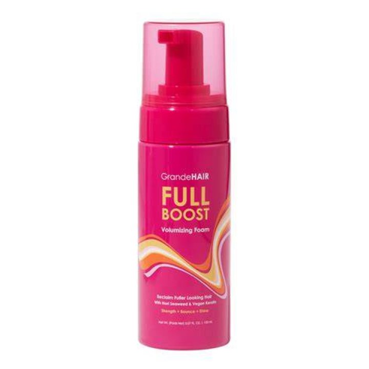 GrandeHAIR Full Boost Volumizing Foam Offers an Instant Lift to Flat Strands