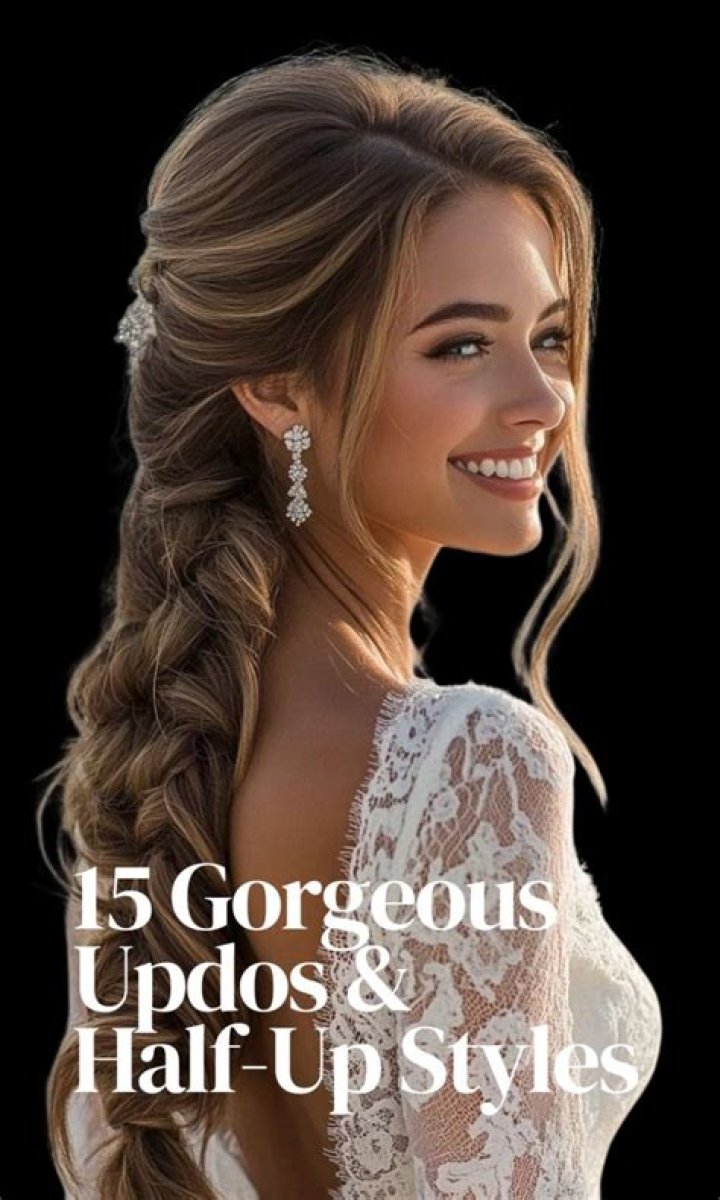 half up updos