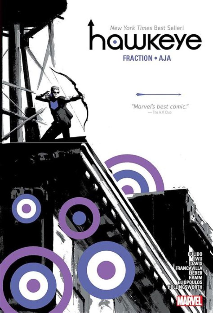 Hawkeye comics by Matt Fraction