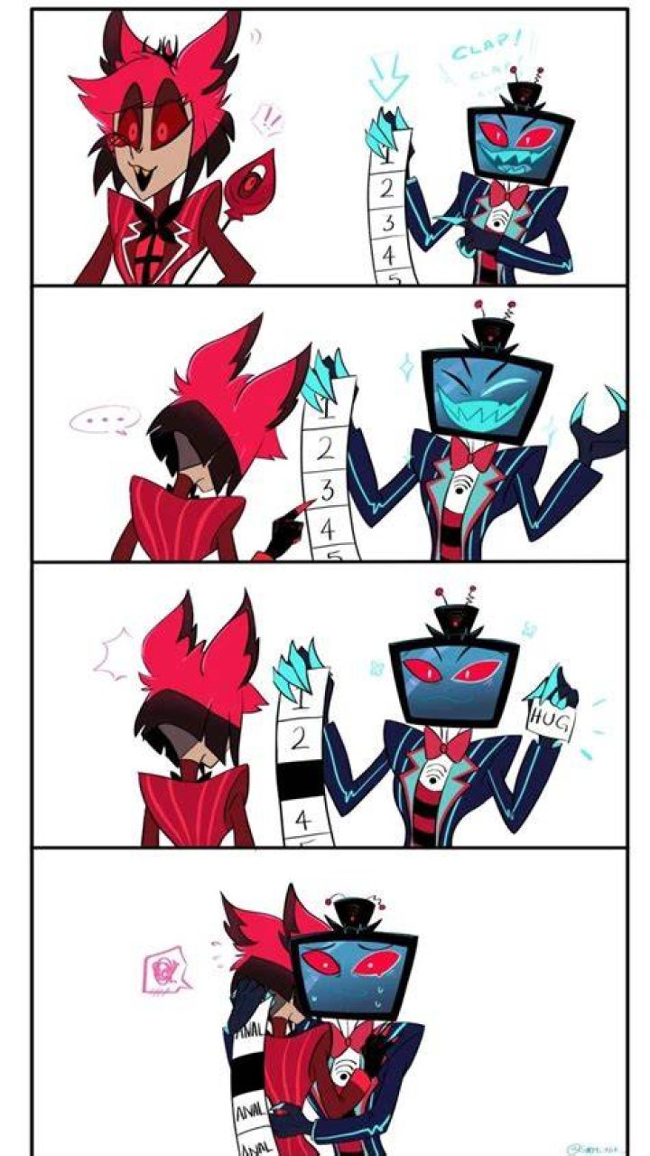HAZBIN HOTEL Comic Dub Alastor's New Hazbin Script YouTube