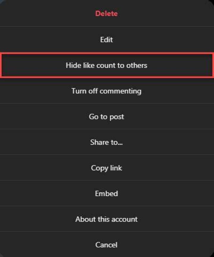 hide the like count after the fact hide the like count after the fact