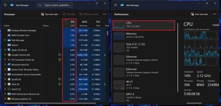 high cpu usage windows 101