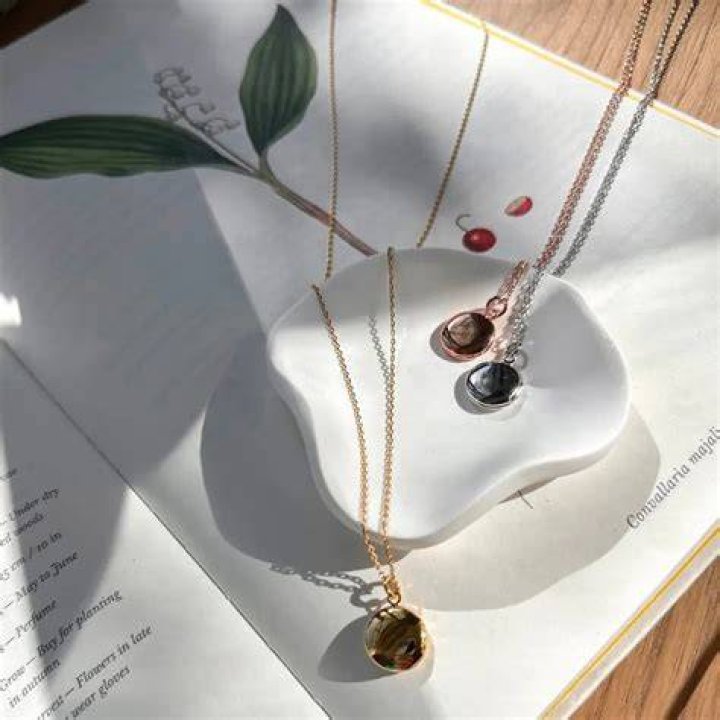 HONEYCAT Keepsake Locket Necklace in Gold