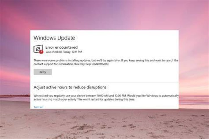 How do I fix update error 0x80070026 in Windows 10, 7?