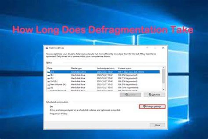 How Long Does Defrag Take