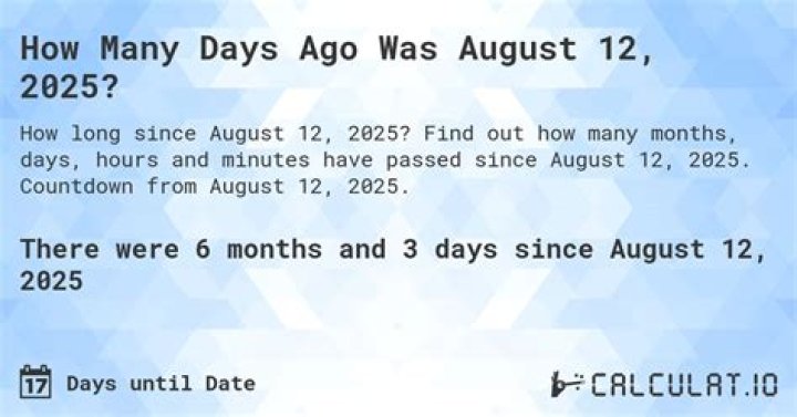 How Many Days Till August 23