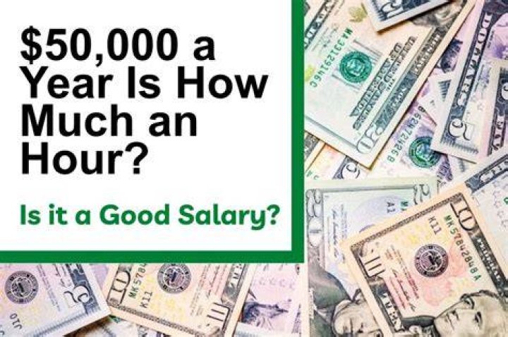 How Much Is 50000 A Year Per Hour