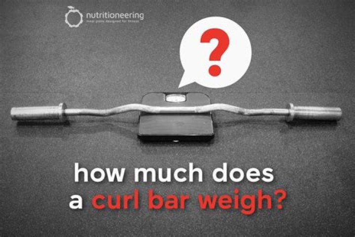How Much Weight Is A Curl Bar